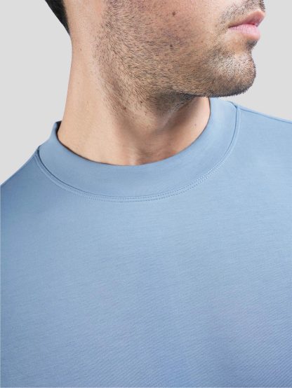 Modal Blend Short Sleeve Tee:Slim Fit