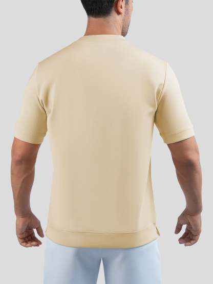 Modal Blend Short Sleeve Tee:Slim Fit