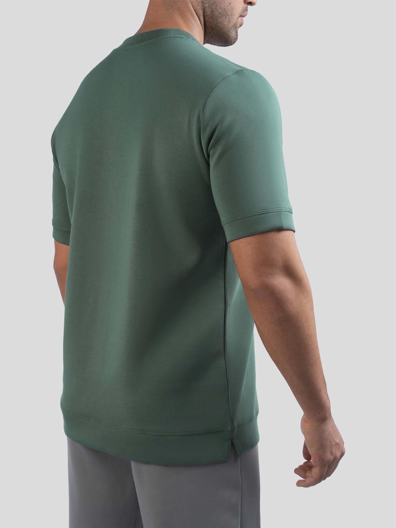 Modal Blend Short Sleeve Tee:Slim Fit