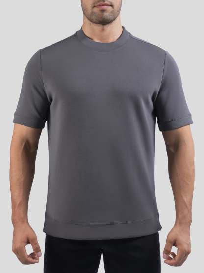 Modal Blend Short Sleeve Tee:Slim Fit