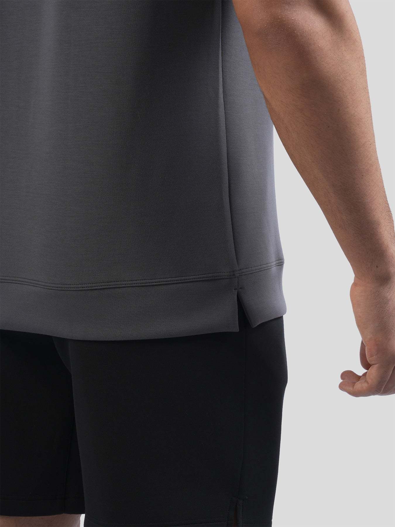 Modal Blend Short Sleeve Tee:Slim Fit