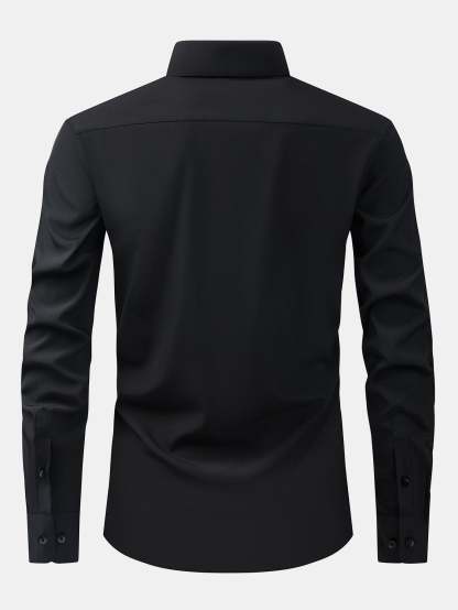 Long Sleeve Button Up Dress Shirt