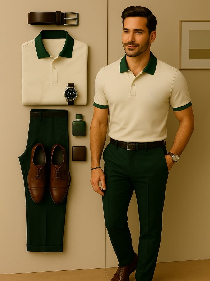 Men's Classic Retro Funny   Polo Shirt