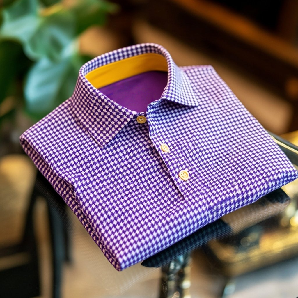 Men's Business Casual Embroidered Crocodile Button Short Sleeve Polo S