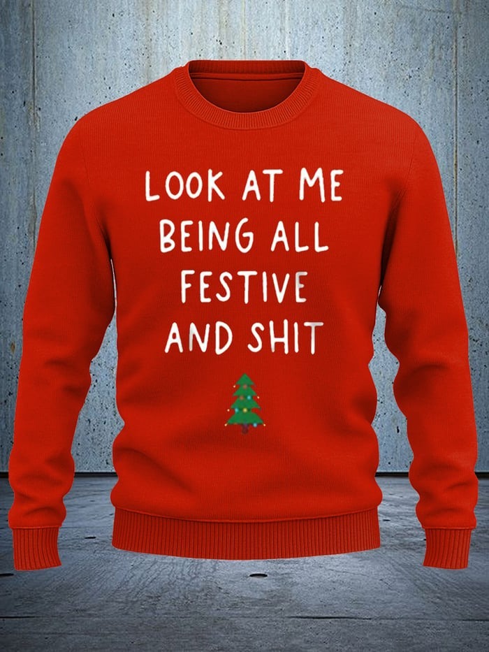 Funny ugly Christmas sweatshirt