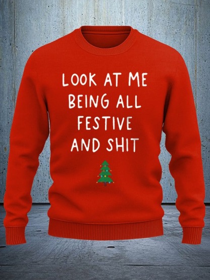 Funny ugly Christmas sweatshirt