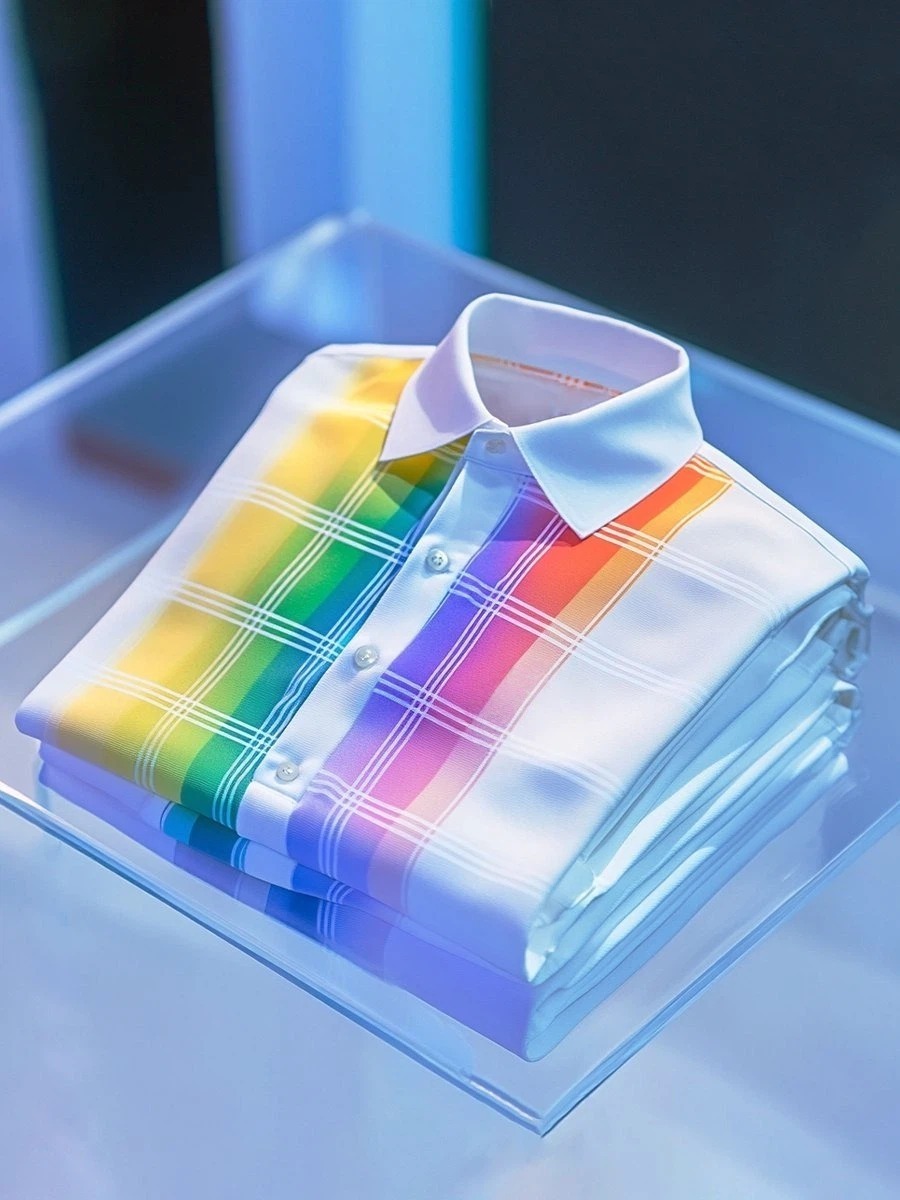 Men's Satin Luxe Long Sleeve Button Down Shirt