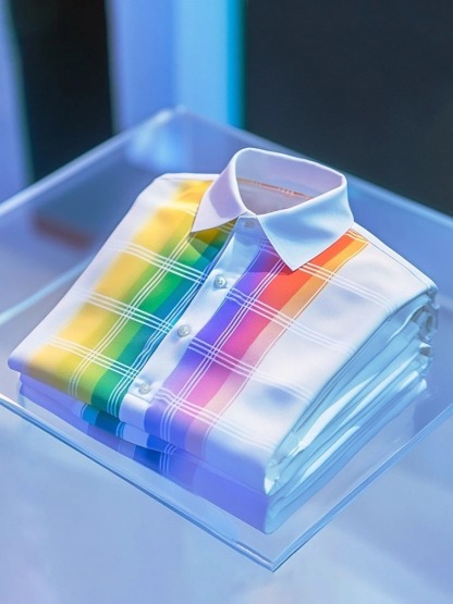 Men's Satin Luxe Long Sleeve Button Down Shirt