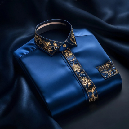 Luxury Premium Business Casual Long Sleeve Shirt High Elasticity