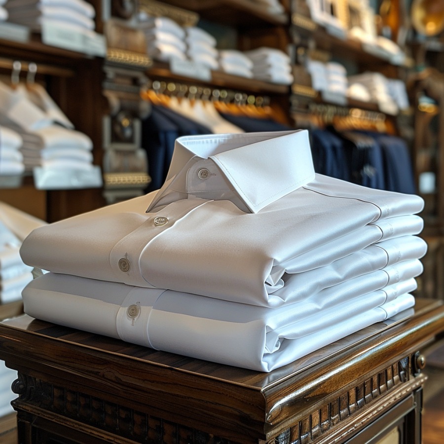 Men's Luxury Romantic Contrast Color Print Long Sleeve Shirt