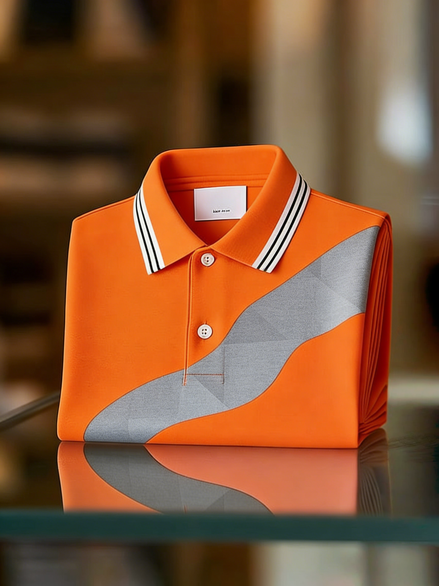 Men's Classic Business Button Short Sleeve Polo Shirt