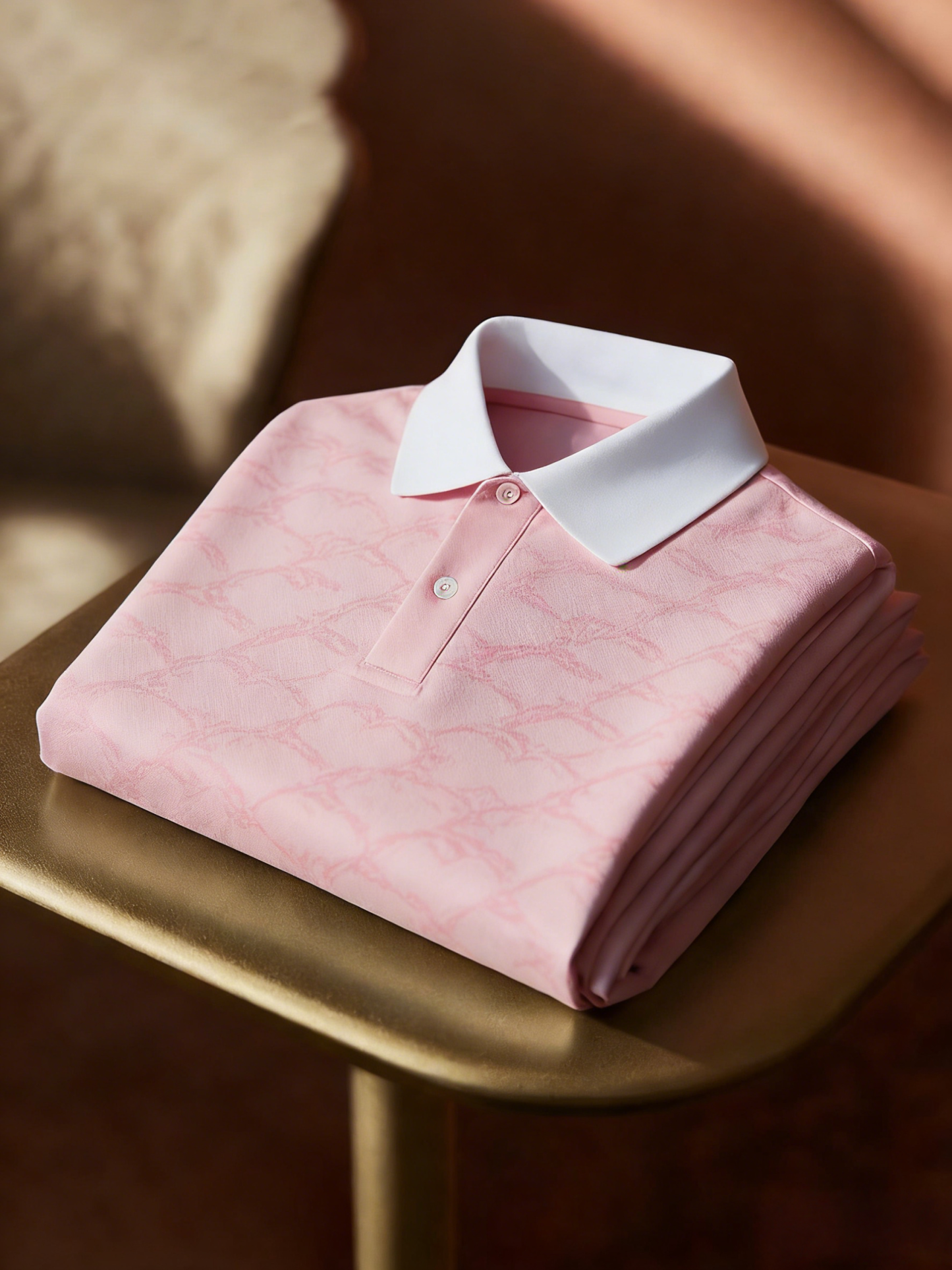 Men's Classic Business Button Short Sleeve Polo Shirt