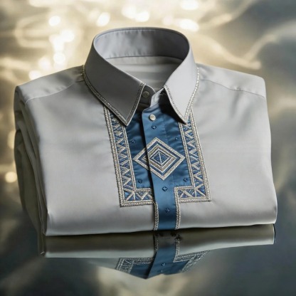 Luxury Premium High Elasticity Shirt Business Casual Out Vacation Long Sleeve Shirt