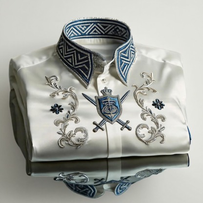 Luxury Premium High Elasticity Shirt Business Casual Out Vacation Long Sleeve Shirt