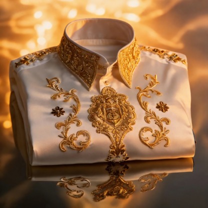 Luxury Premium High Elasticity Shirt Business Casual Out Vacation Long Sleeve Shirt