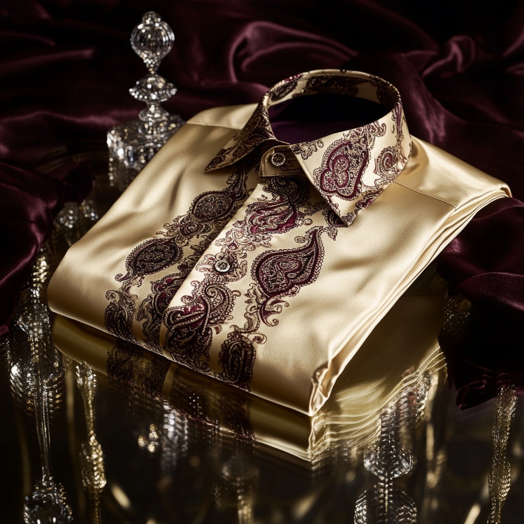 Luxury Premium High Elasticity Shirt Business Casual Out Vacation Long Sleeve Shirt