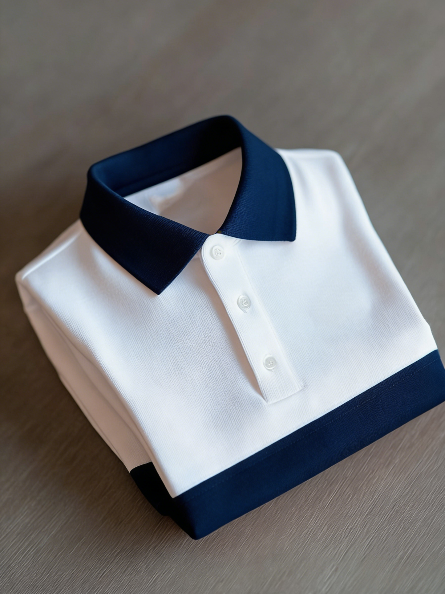 Men's Classic Business Button Short Sleeve Polo Shirt