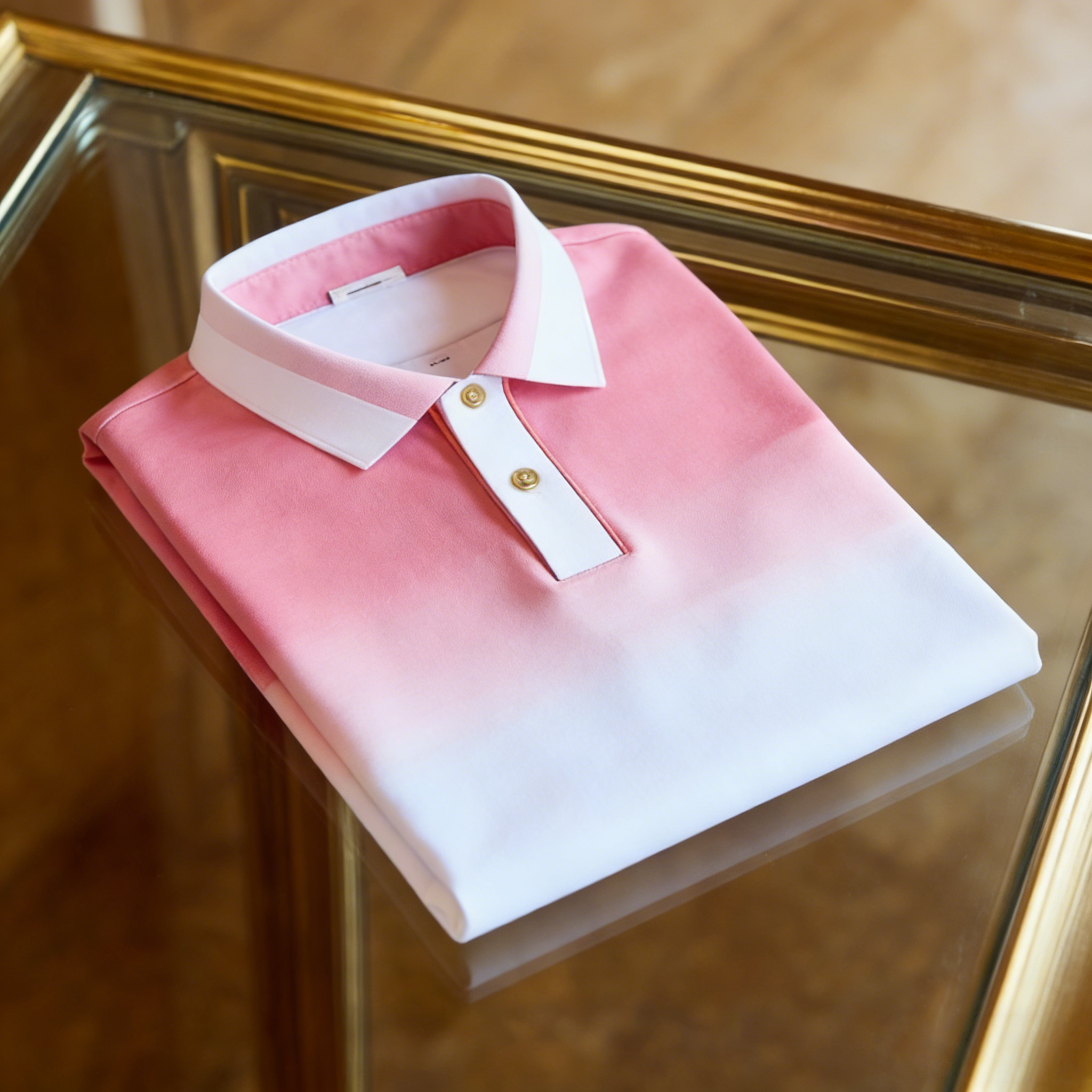 Men's Classic Business Button Short Sleeve Polo Shirt