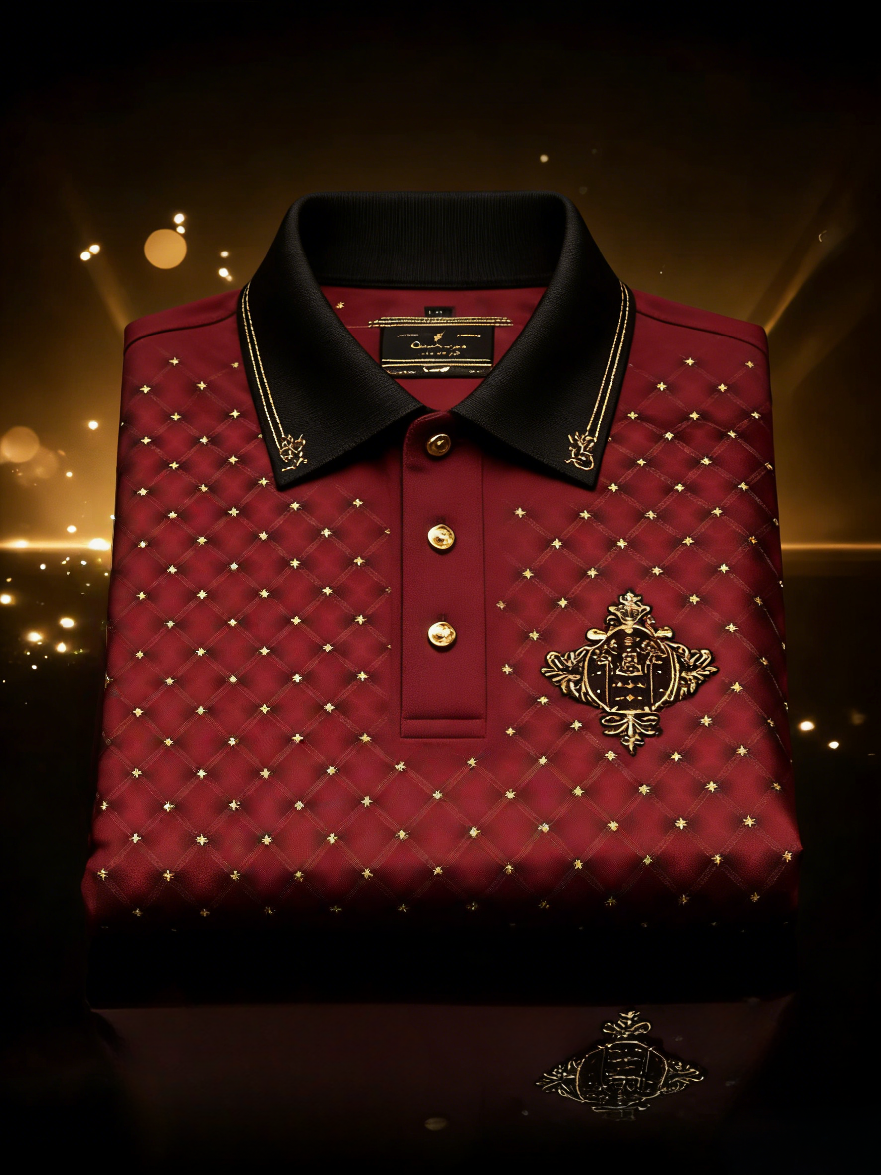 Men's Classic Business Button Short Sleeve Polo Shirt