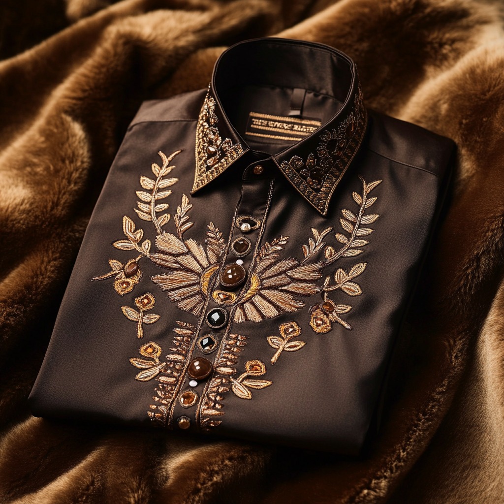 Slim Fit breathable office travel formal long sleeve shirt