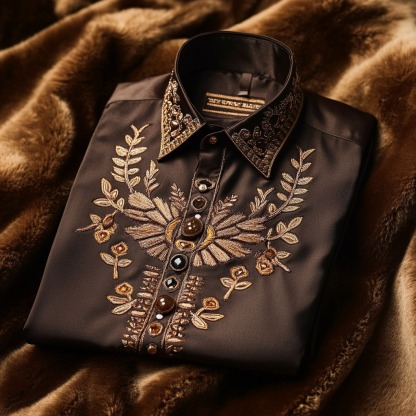 Slim Fit breathable office travel formal long sleeve shirt