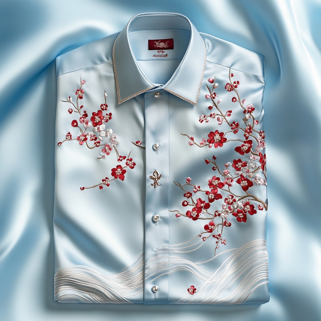High end comfortable business leisure vacation long sleeve shirt