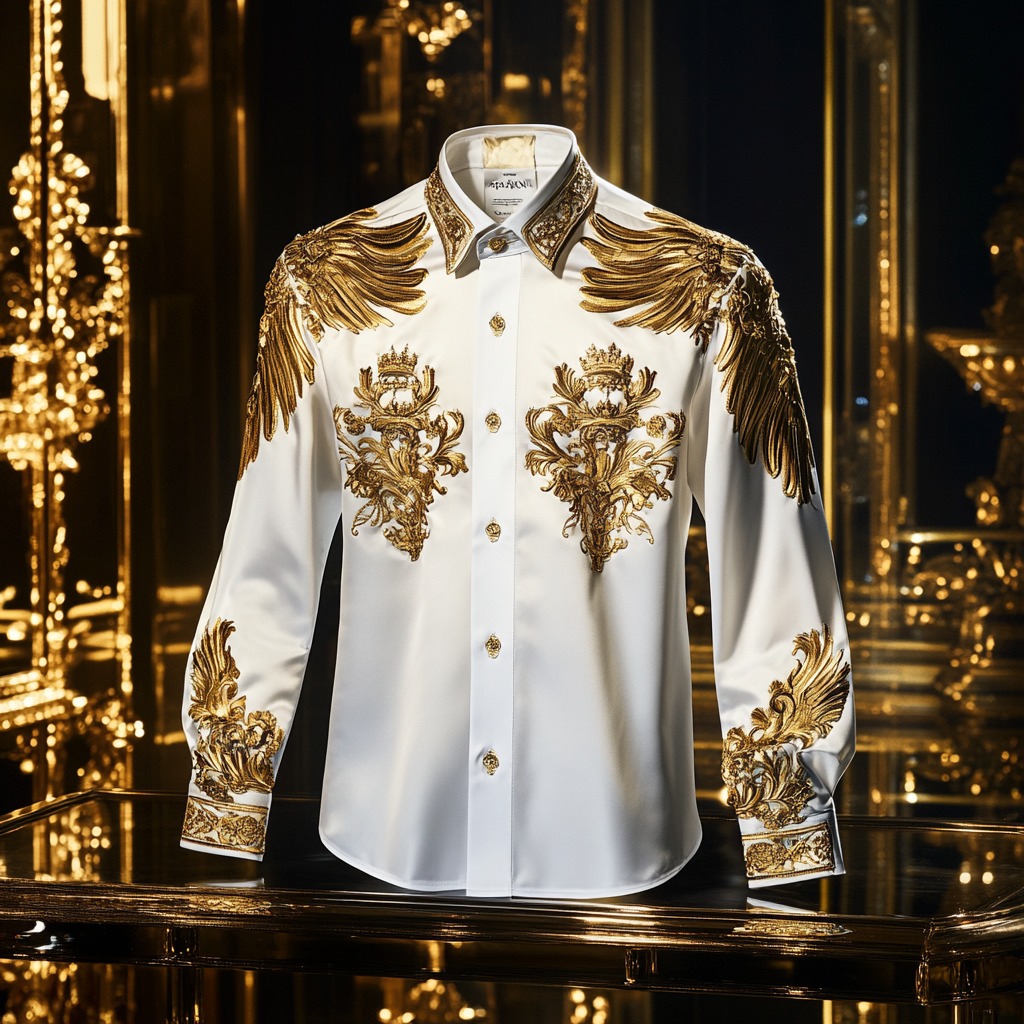 Classic Style wrinkle-resistant formal casual long sleeve shirt