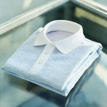 Men's Classic Business Button Short Sleeve Polo Shirt