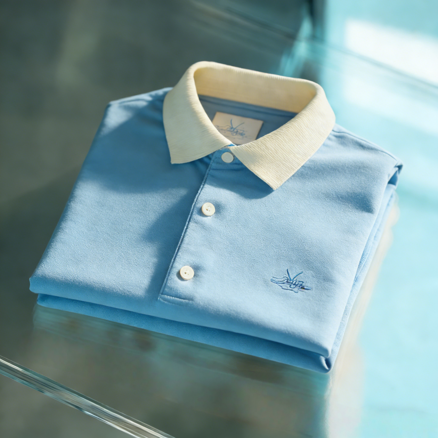 Men's Classic Business Button Short Sleeve Polo Shirt