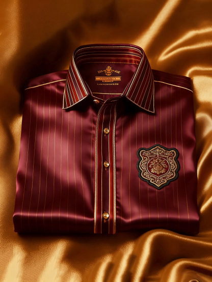 Classic Style wrinkle-resistant formal casual long sleeve shirt