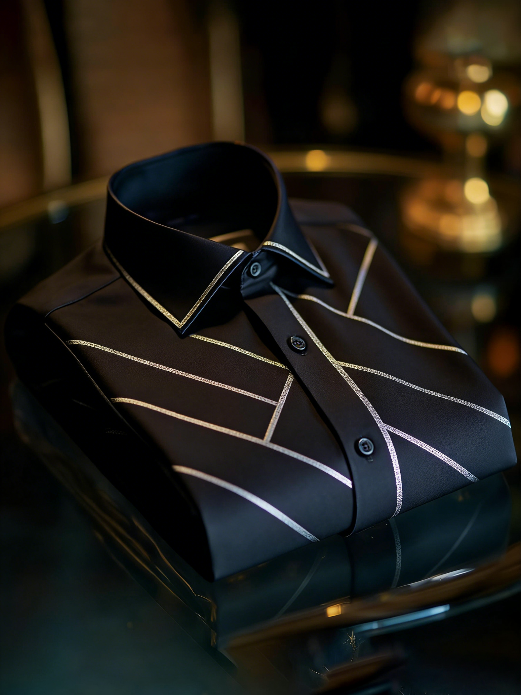 Classic Style wrinkle-resistant formal casual long sleeve shirt