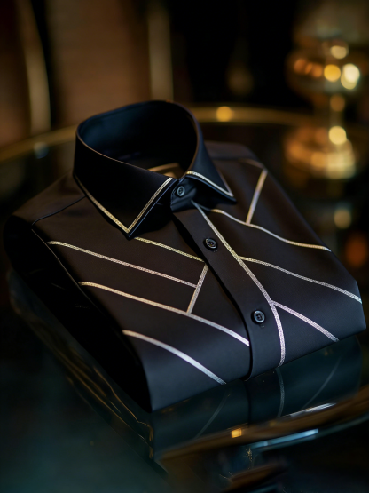 Classic Style wrinkle-resistant formal casual long sleeve shirt