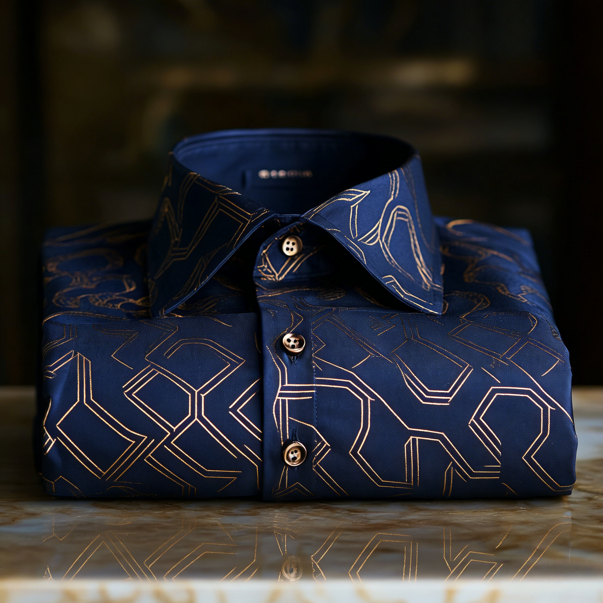 Classic Style wrinkle-resistant formal casual long sleeve shirt