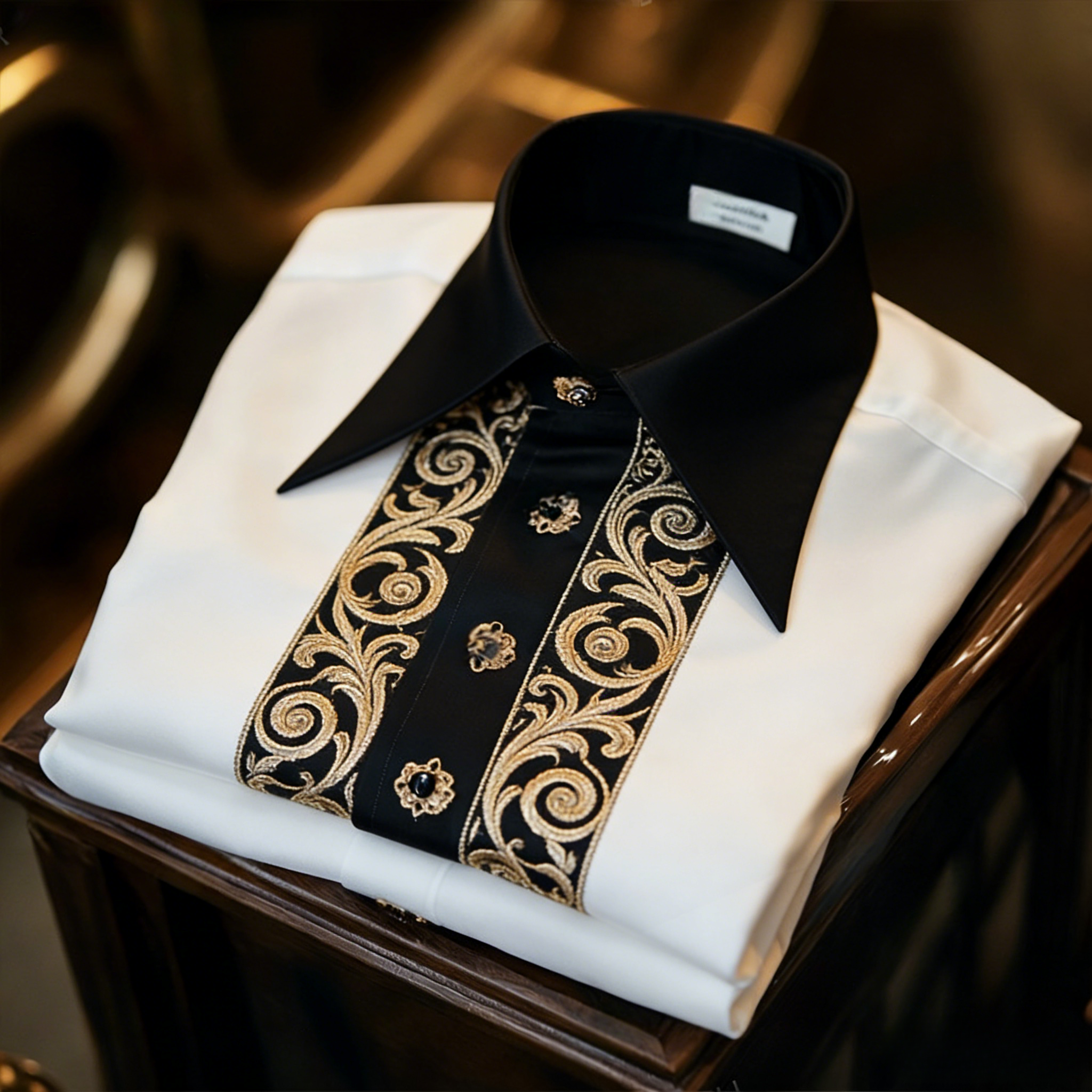 Classic Style wrinkle-resistant formal casual long sleeve shirt