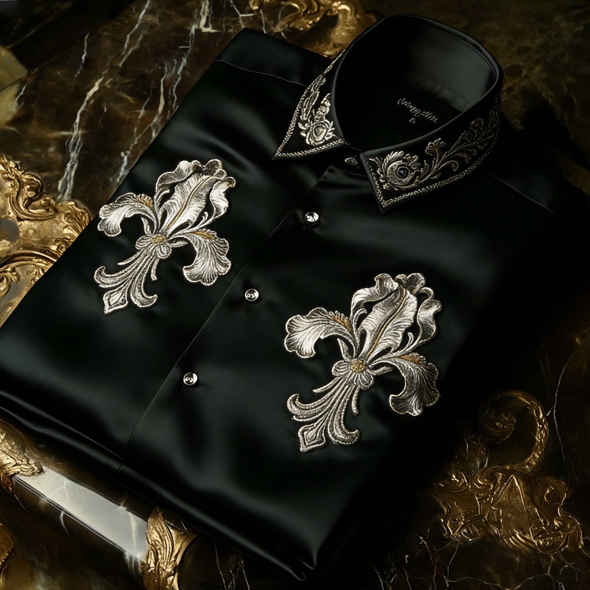 Classic Style wrinkle-resistant formal casual long sleeve shirt