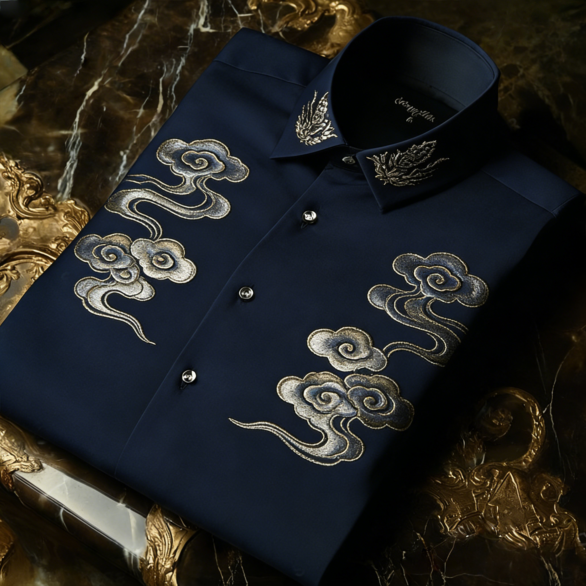 Classic Style wrinkle-resistant formal casual long sleeve shirt