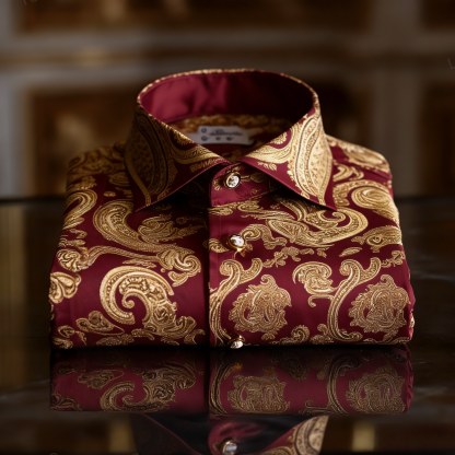 Classic Style wrinkle-resistant formal casual long sleeve shirt