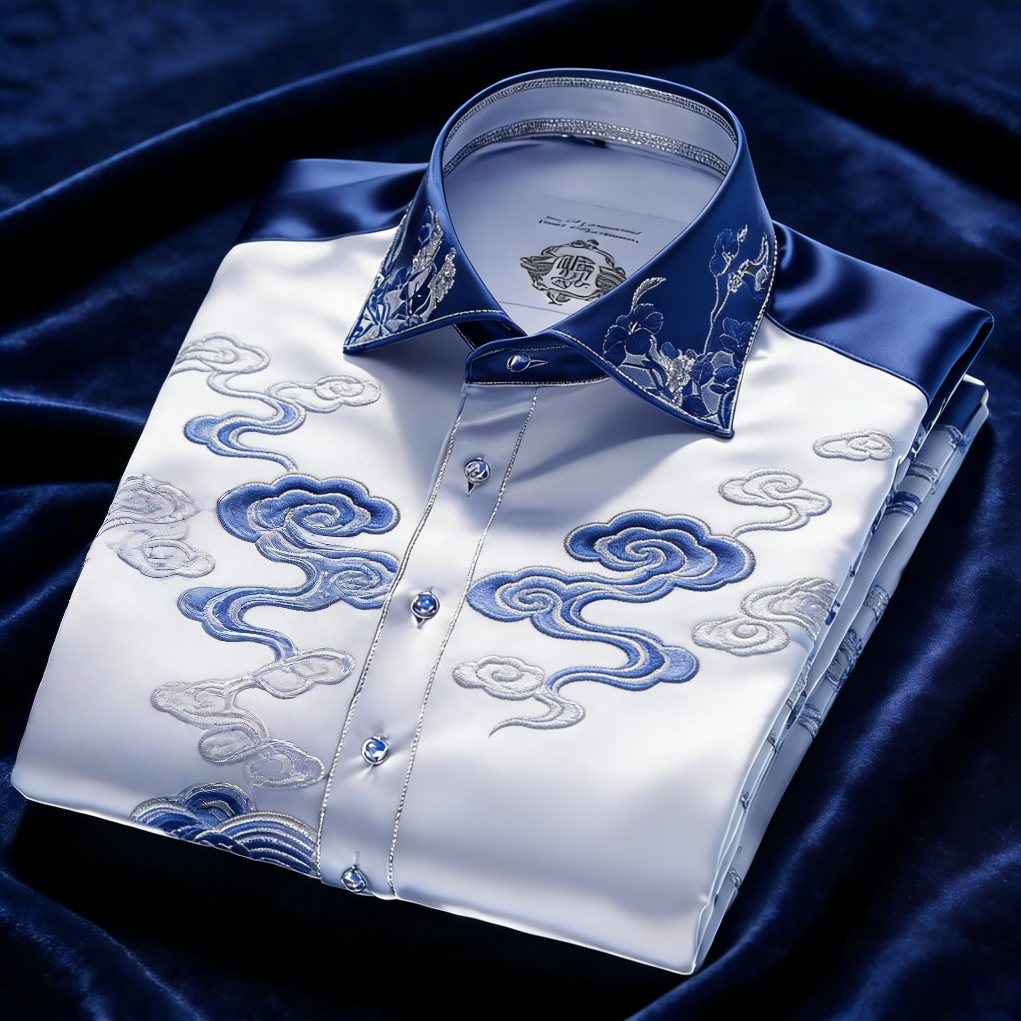 Classic Style wrinkle-resistant formal casual long sleeve shirt