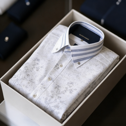 Classic Style wrinkle-resistant formal casual long sleeve shirt