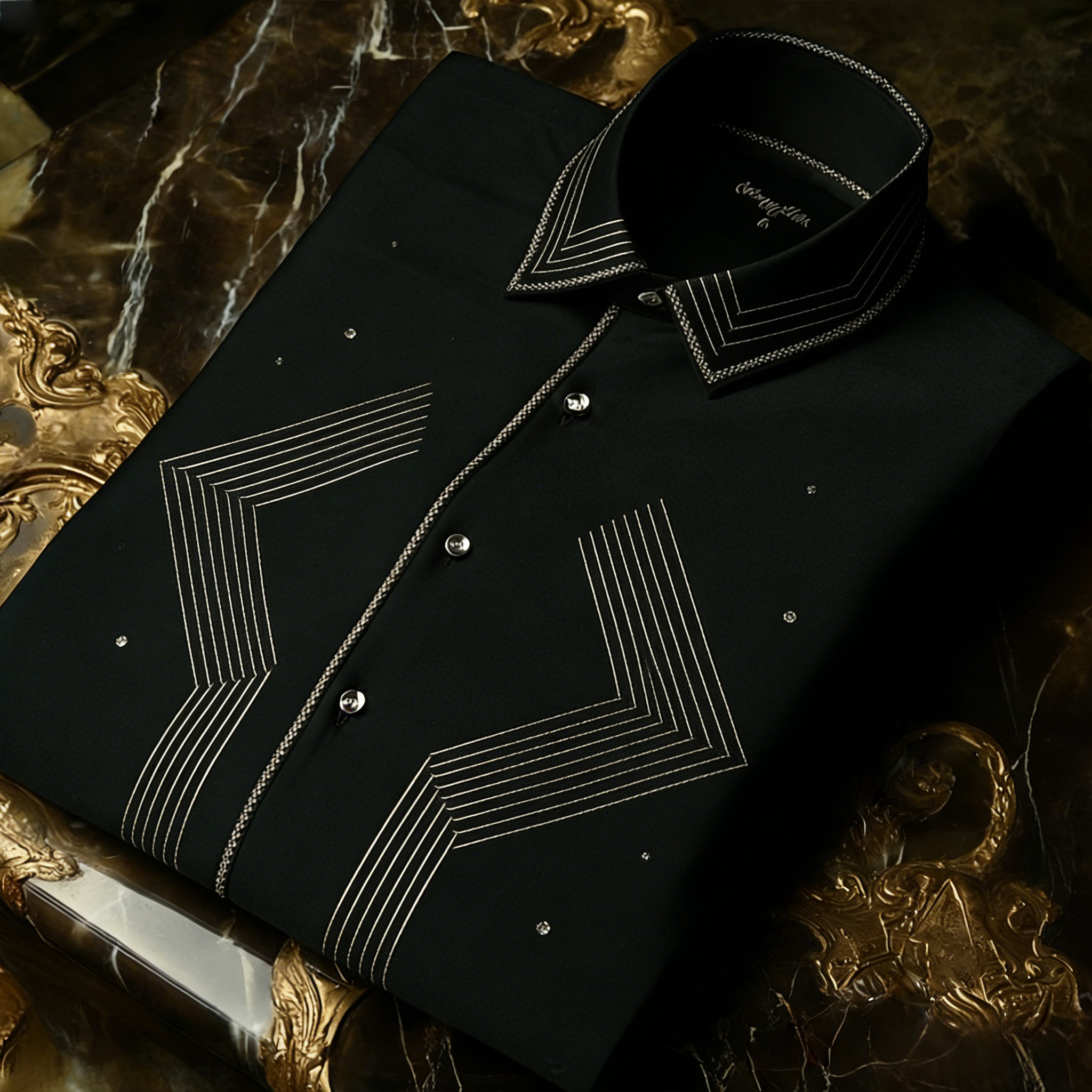 Classic Style wrinkle-resistant formal casual long sleeve shirt