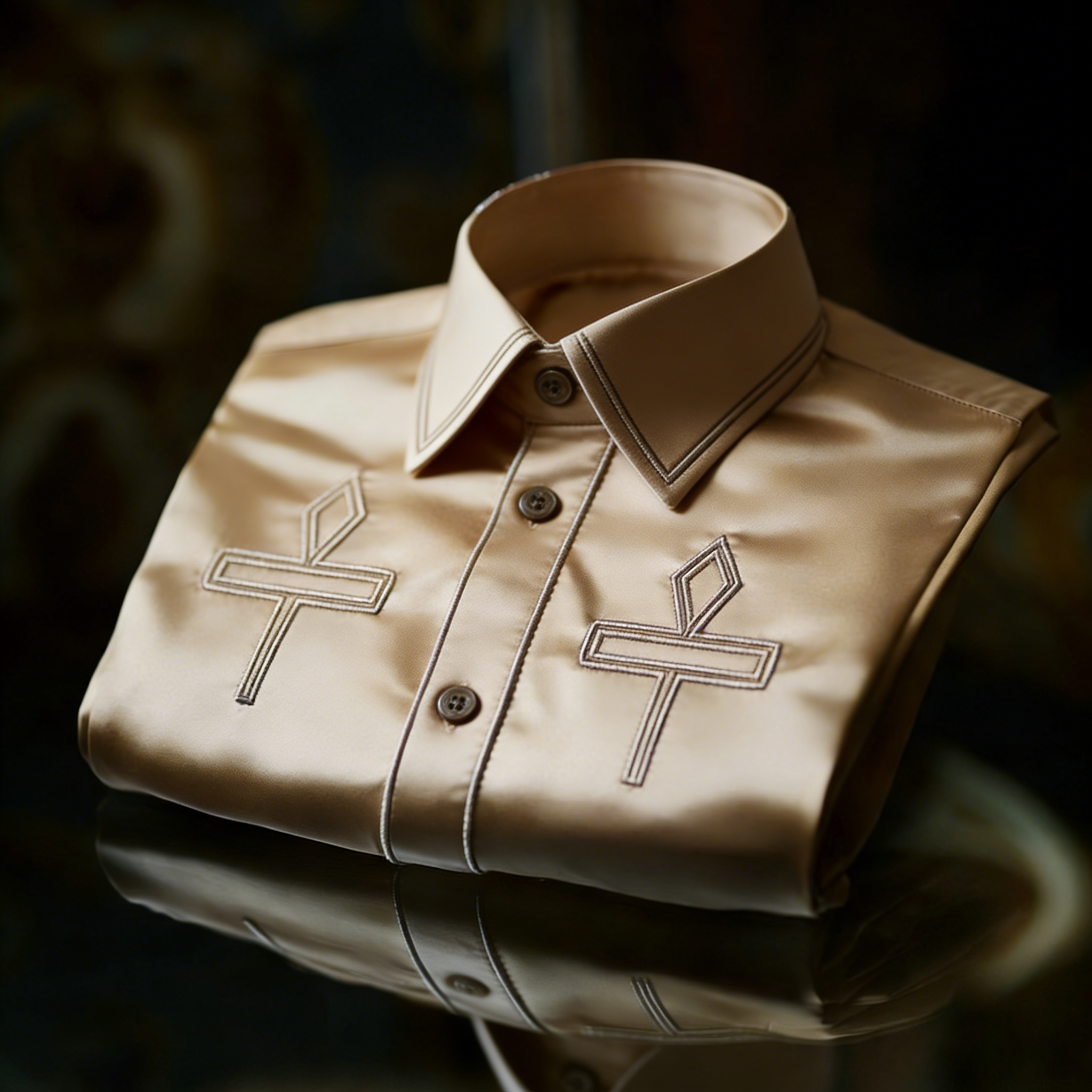 Classic Style wrinkle-resistant formal casual long sleeve shirt