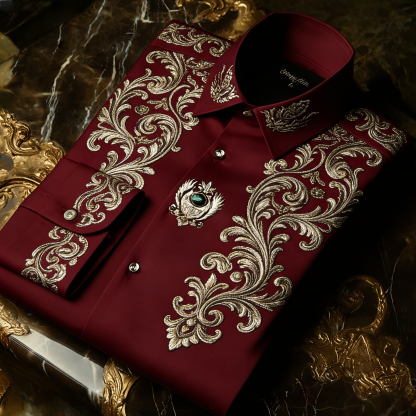 Classic Style wrinkle-resistant formal casual long sleeve shirt
