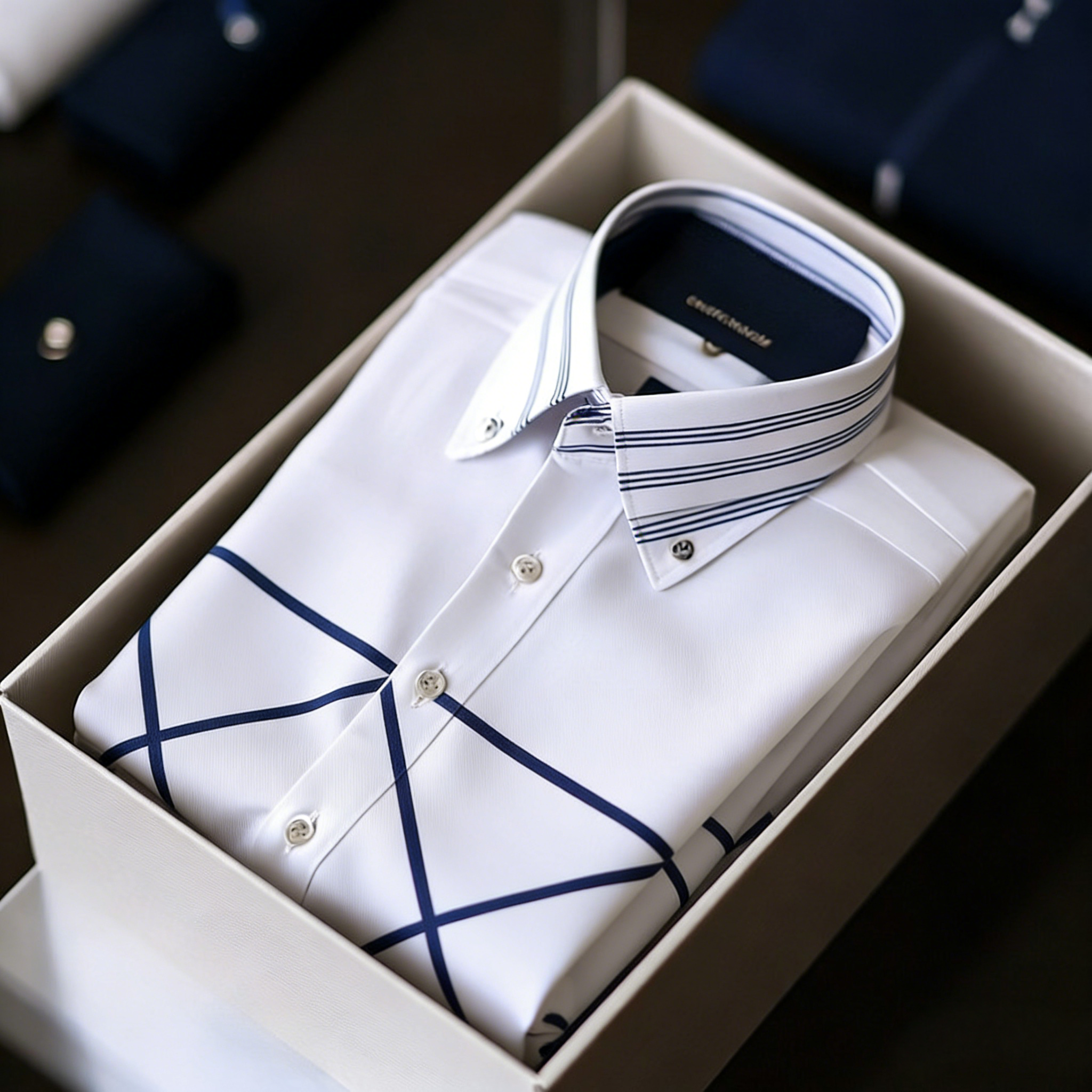Classic Style wrinkle-resistant formal casual long sleeve shirt