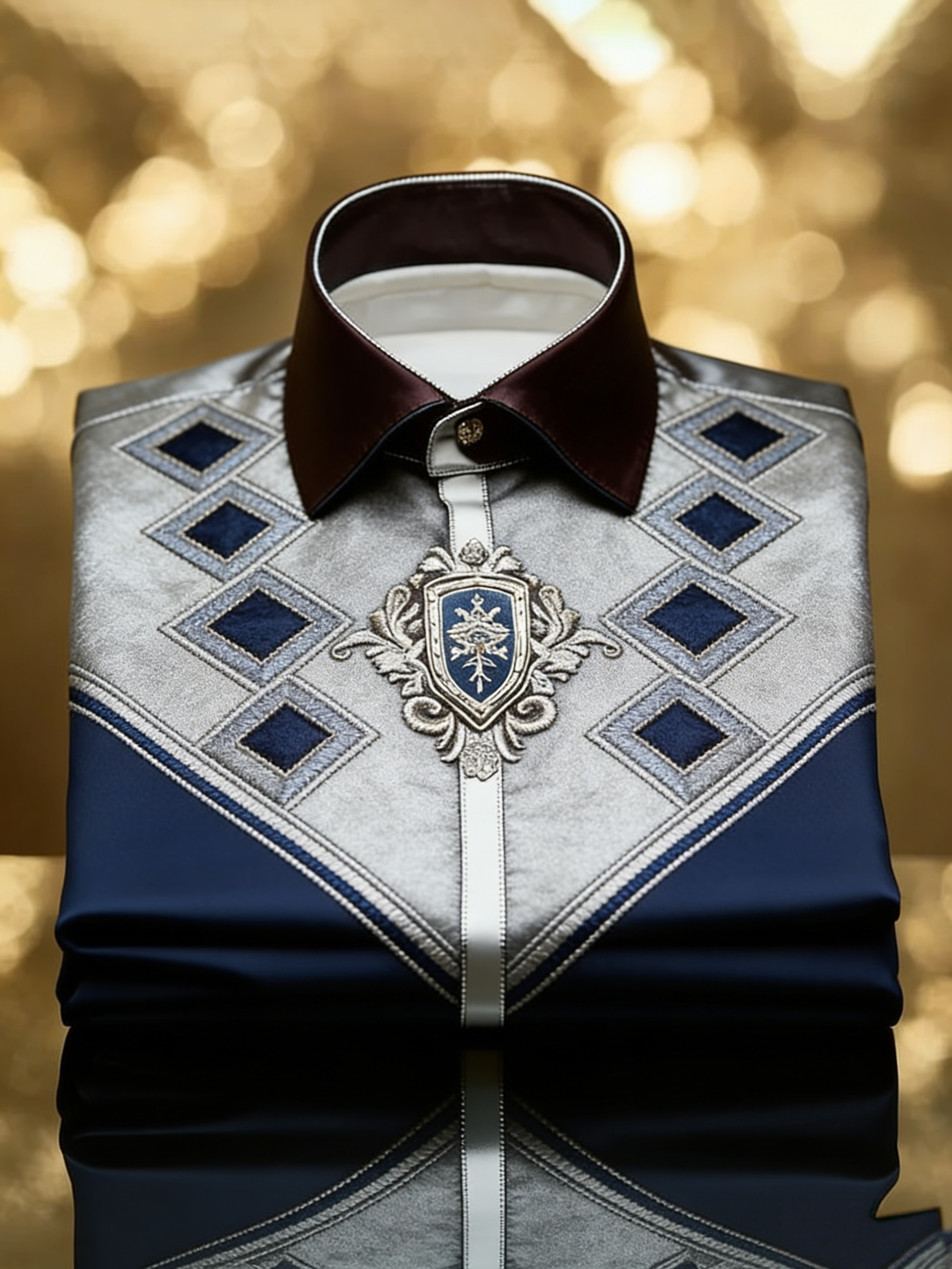 Classic Style wrinkle-resistant formal casual long sleeve shirt