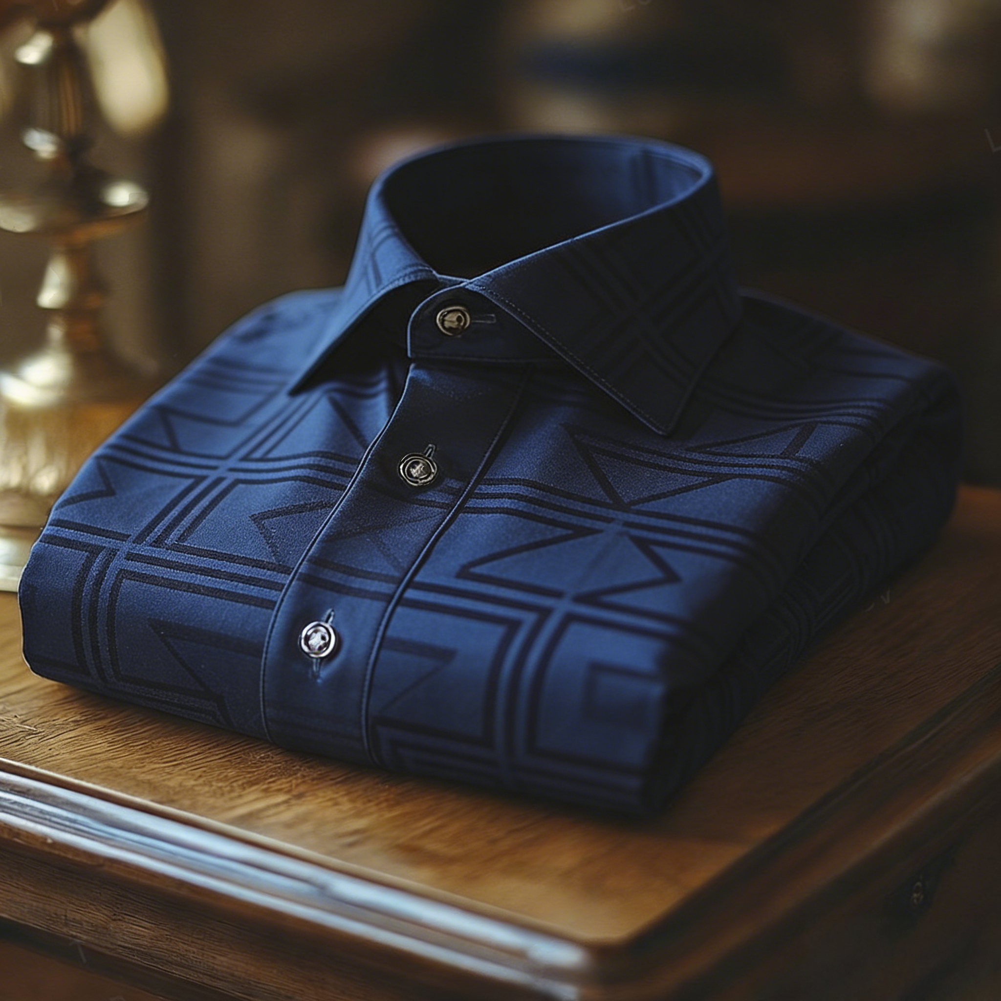 Classic Style wrinkle-resistant formal casual long sleeve shirt