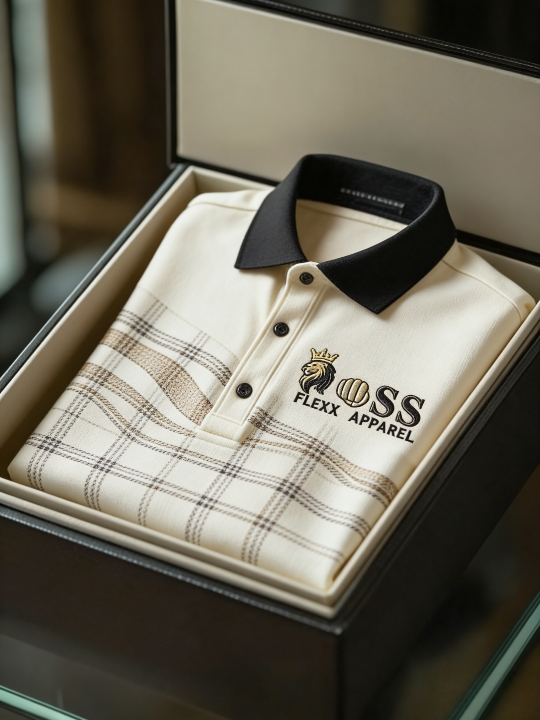 Men's Classic Business Button Short Sleeve Polo Shirt