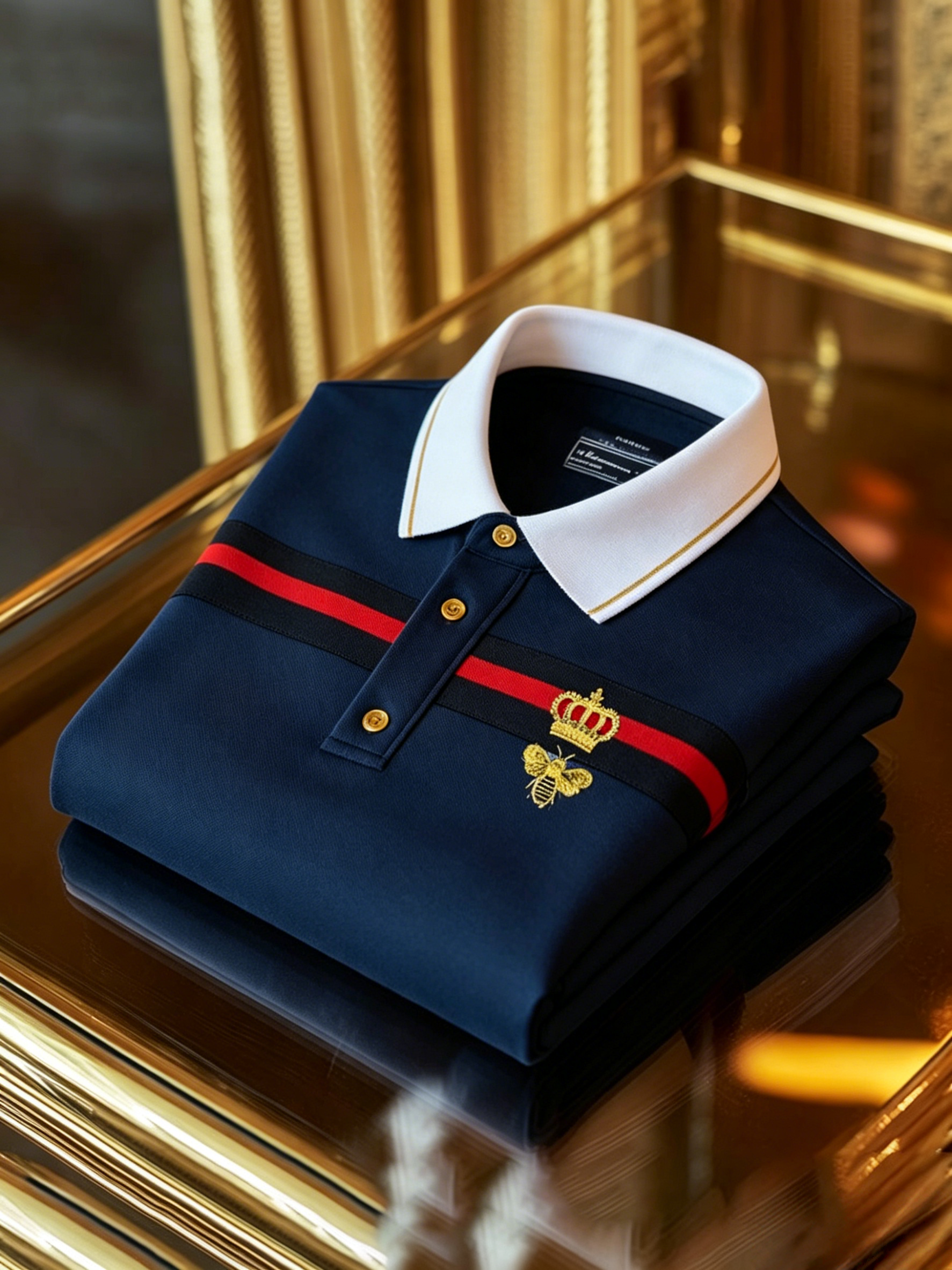 Men's Classic Business Button Short Sleeve Polo Shirt