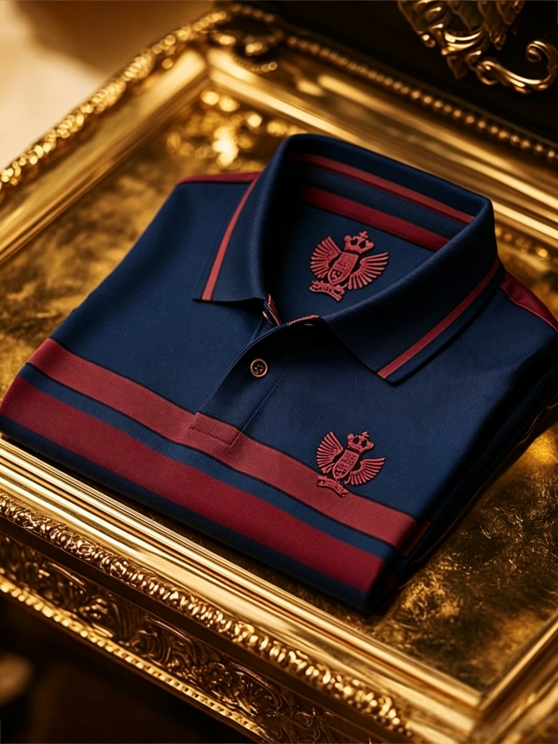 Men's Classic Business Button Short Sleeve Polo Shirt