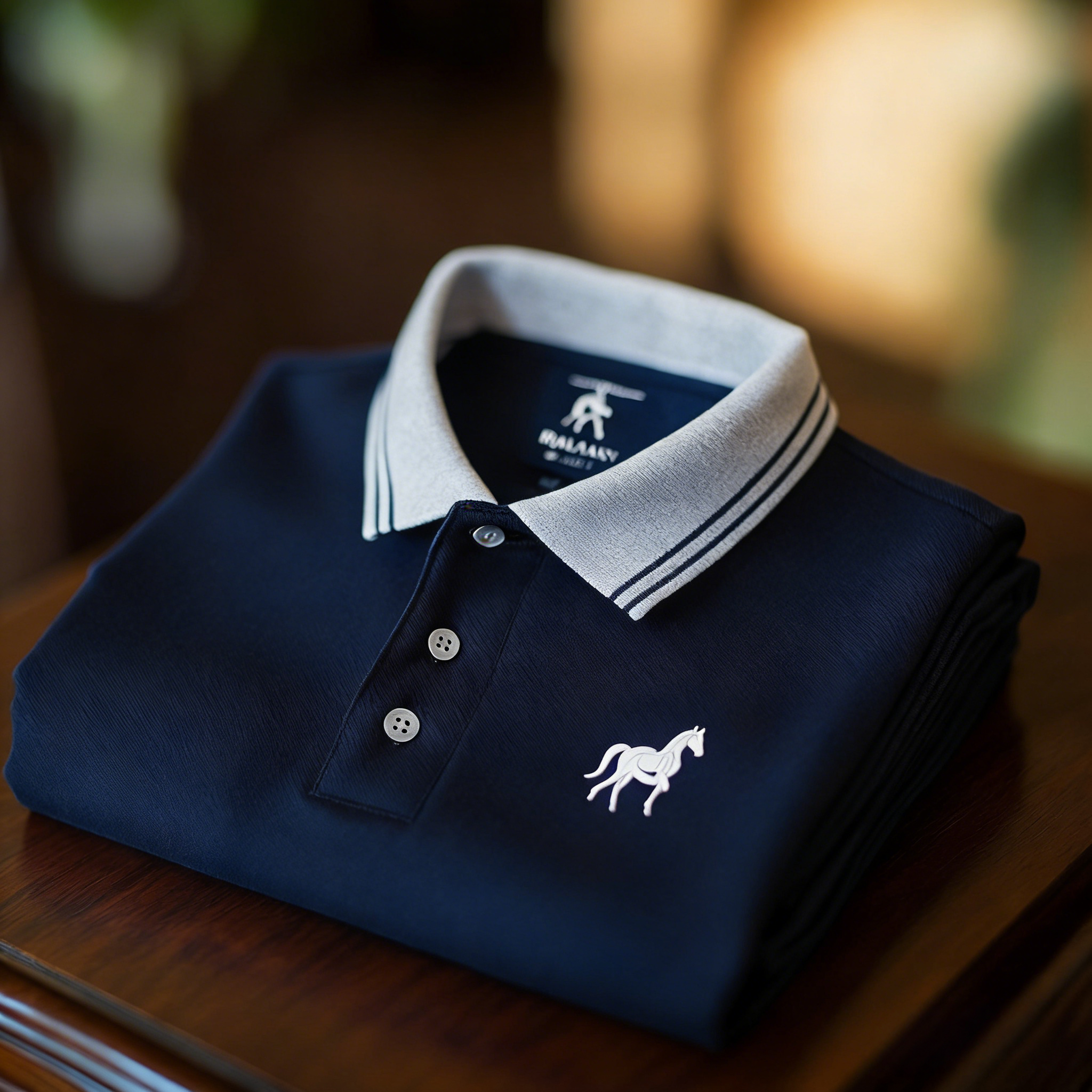 Men's Classic Business Button Short Sleeve Polo Shirt