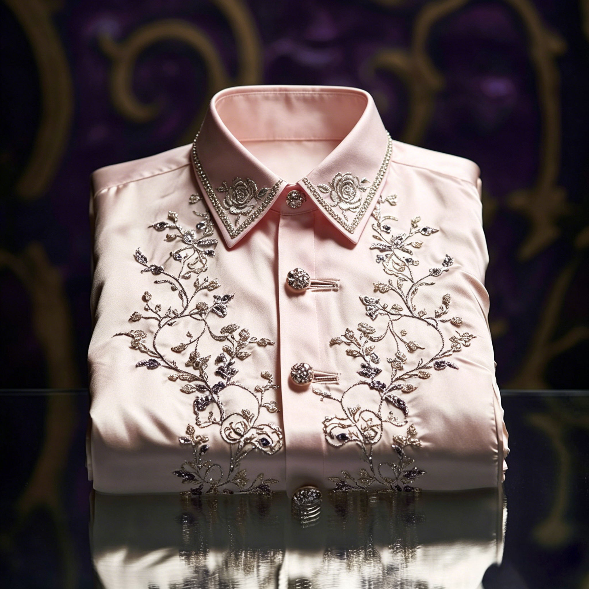 Classic Style wrinkle-resistant formal casual long sleeve shirt